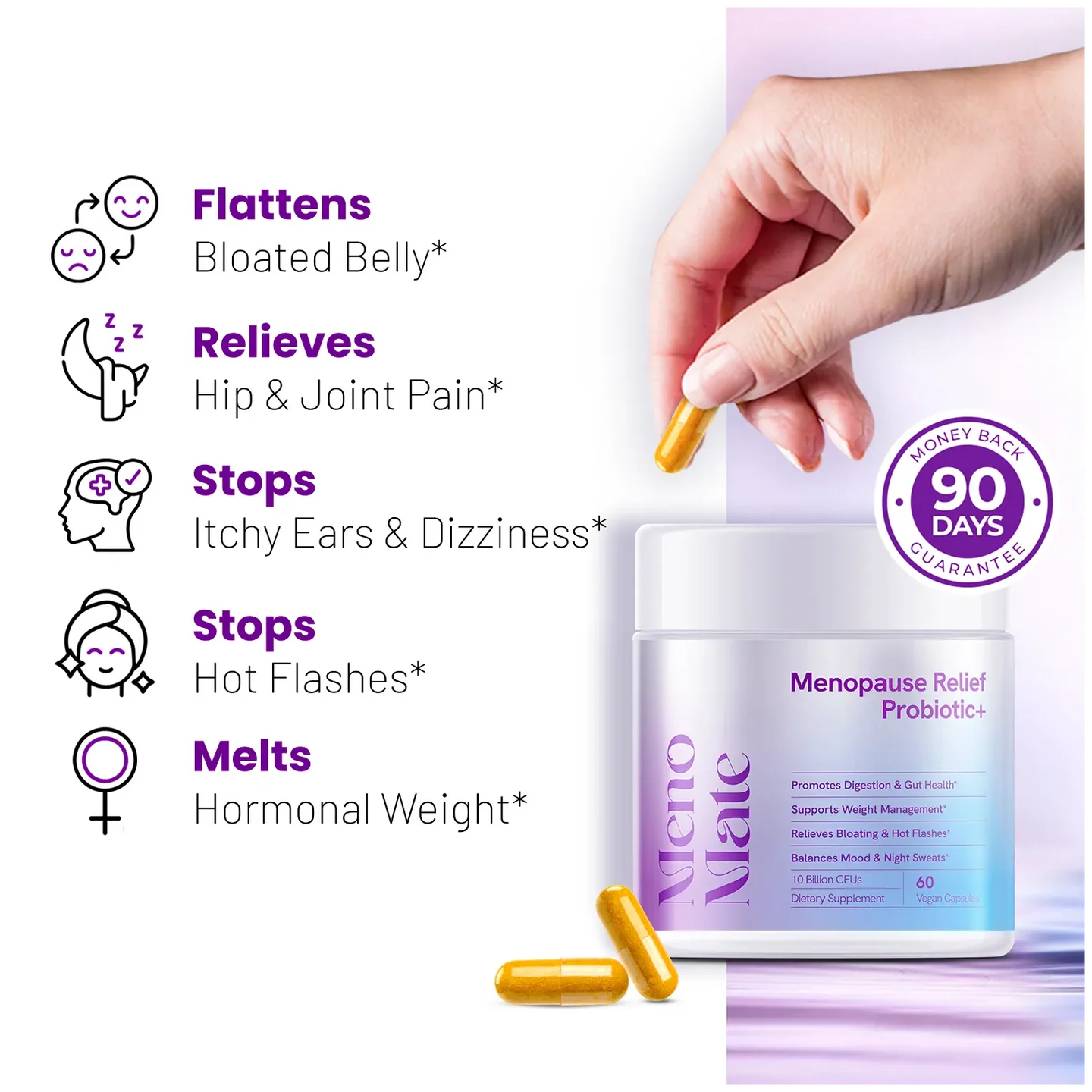 MenoMate - Probiotika & Kräutermischung